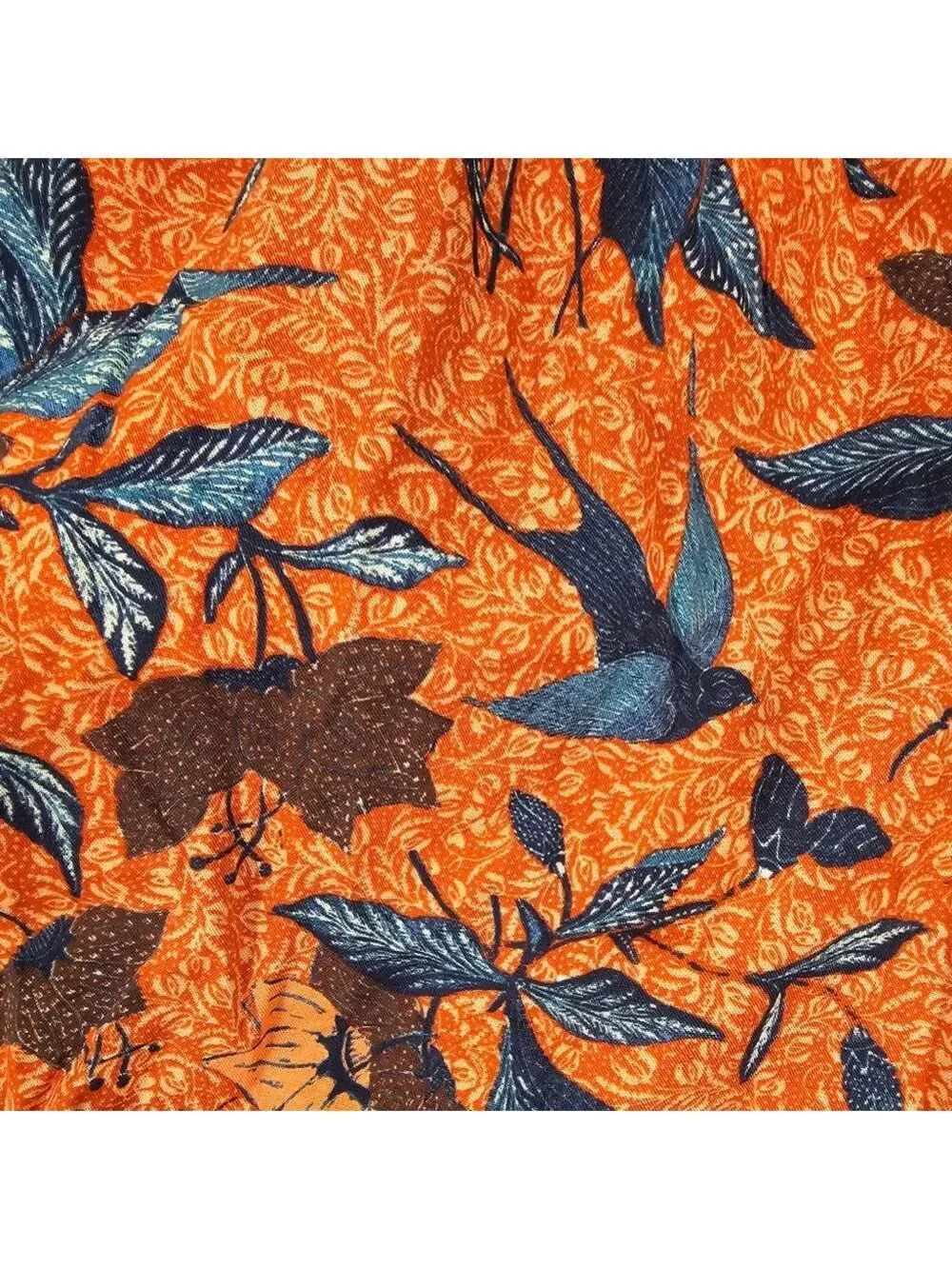 Ulla Johnson Rowan Birds Shorts Carmine